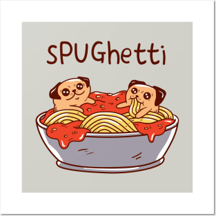 sPUGhetti Posters and Art